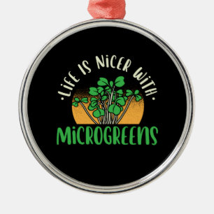 Adorno Metálico Jardinería - Vida con Microverduras