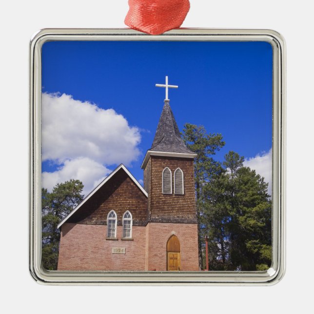 Adorno Metálico Jasper, Alberta. (Frente)