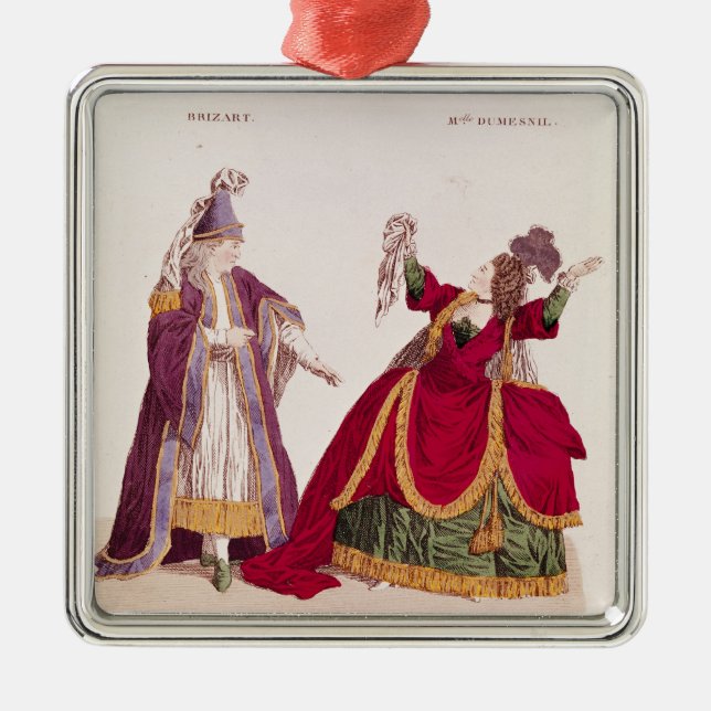 Adorno Metálico Jean-Baptiste Brizard en el papel de Joad (Frente)