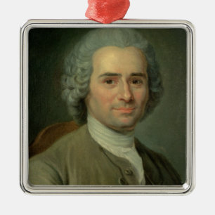 Adorno Metálico Jean-Jacques Rousseau