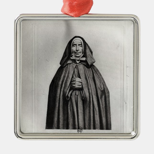 Adorno Metálico Jeanne Jugan (Frente)