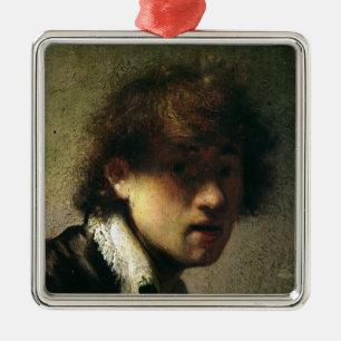 Adorno Metálico Jefe de un hombre joven o de un autorretrato, 1629