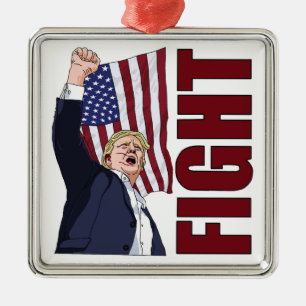 Adorno Metálico Jefe Trump