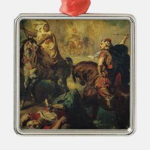 Adorno Metálico Jefes de la tribu árabes en solo combate