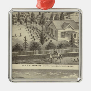 Adorno Metálico Jenkins, residencias Snyder