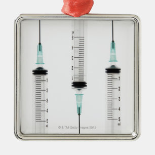 Adorno Metálico Jeringuillas 3