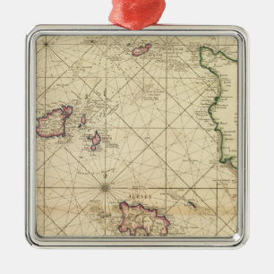 Adorno Metálico Jersey, Guernesey