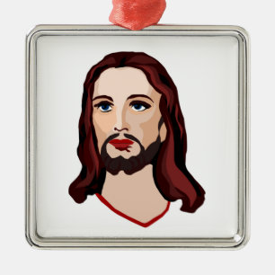 ADORNO METÁLICO JESUS CHRIST