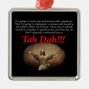 Adorno Metálico Jesús. ¡Tah Dah!!!