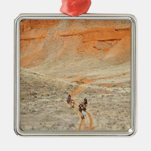 Adorno Metálico Jinetes de lomo de caballo en rastro