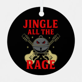Adorno Metálico Jingle All the Rage – Heavy Metal Christmas