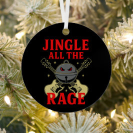 Adorno Metálico Jingle All the Rage – Navidad de Heavy Metal