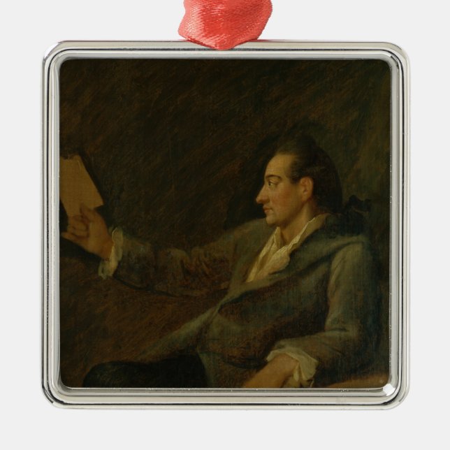 Adorno Metálico Johann Wolfgang von Goethe, 1775 (Frente)