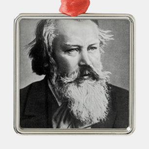 Adorno Metálico Johannes Brahms, 1879