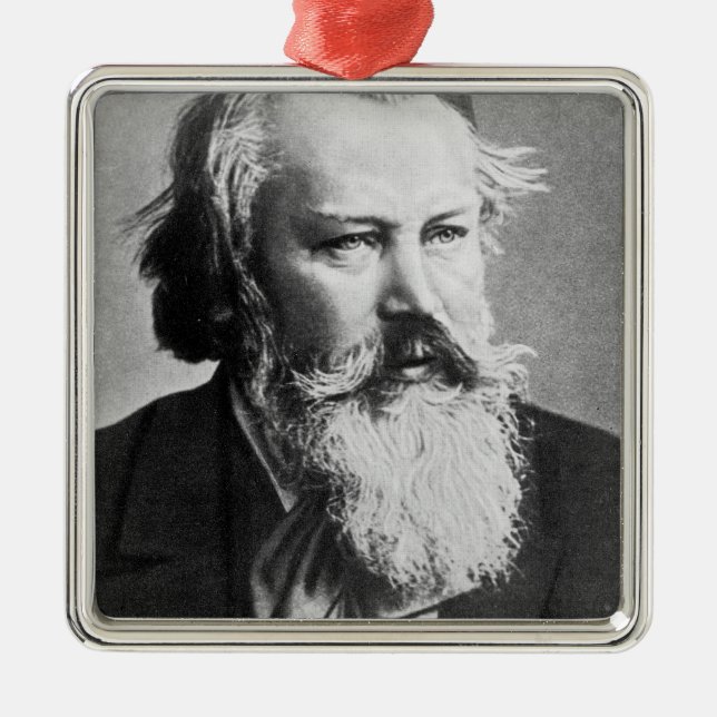 Adorno Metálico Johannes Brahms, 1879 (Frente)