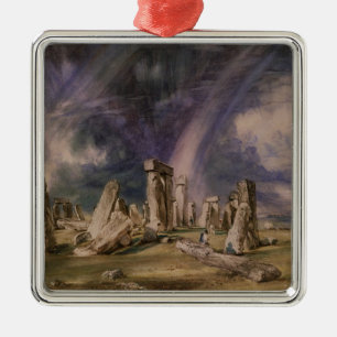 Adorno Metálico John Constable el Stonehenge, 1835