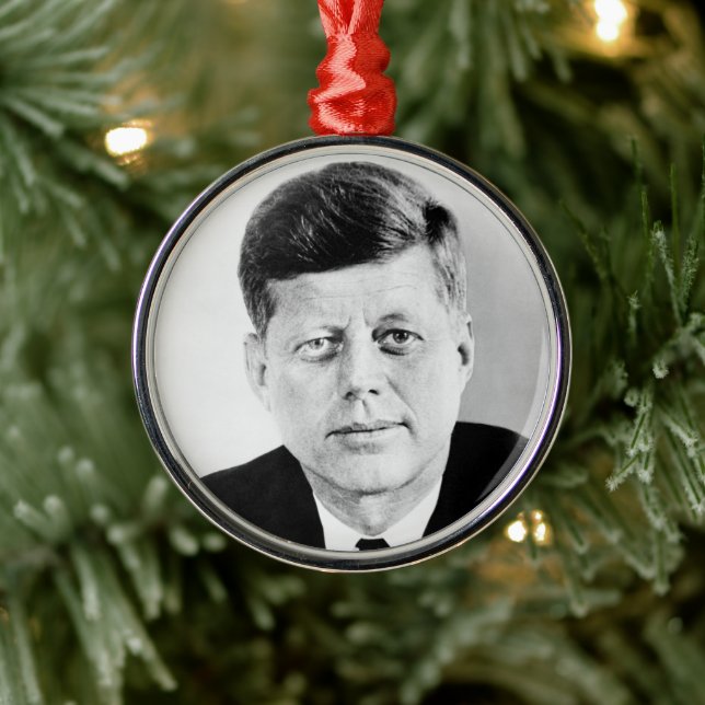 Adorno Metálico John Jack Kennedy Casa Blanca Presidencial de EE. (Árbol)