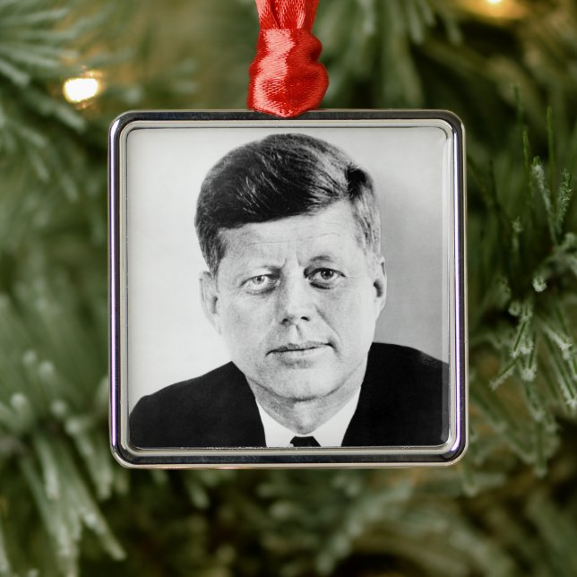 Adorno Metálico John Jack Kennedy Casa Blanca Presidencial de EE. (Árbol)