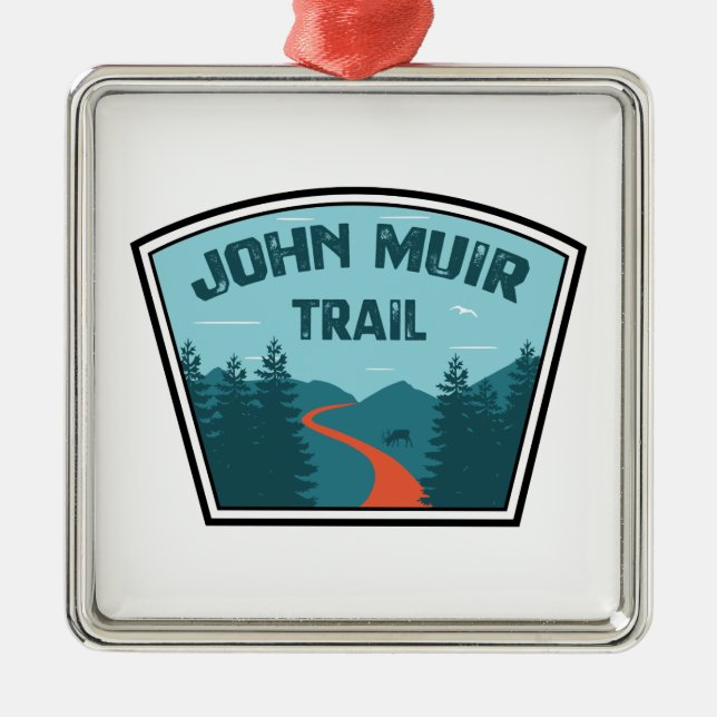 Adorno Metálico John Muir Trail (Frente)