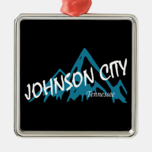 Adorno Metálico Johnson City Montañas de Tennessee