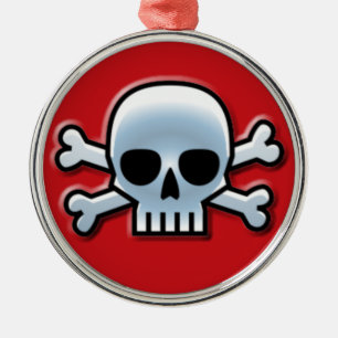 Adorno Metálico Jolly Roger