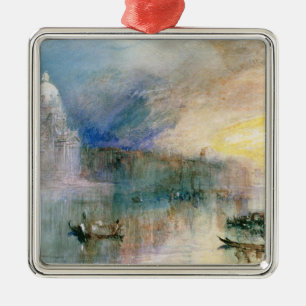 Adorno Metálico José Mallord Guillermo Turner el Venecia: Cana
