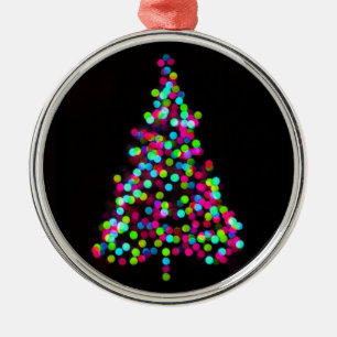 Adorno Metálico Joyas de árbol de Navidad