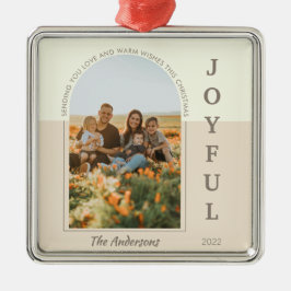 Adorno Metálico Joyful Moderno Minimalista Boho Arch Foto Beige