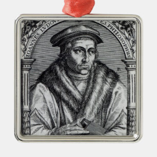 Adorno Metálico Juan Luis Vives