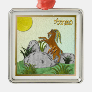 Adorno Metálico Judaica 12 Tribes Israel Naphtali