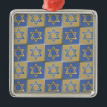 Adorno Metálico Judaica Star Of David Metal Gold Blue<br><div class="desc">You are viewing The Lee Hiller Design Collection. Apparel,  Gifts & Collectibles  Lee Hiller Photography or Digital Art Collection. You can view her Nature photography at http://HikeOurPlanet.com/ and follow her hiking blog within Hot Springs National Park.</div>