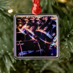 Adorno Metálico Juego de tambores