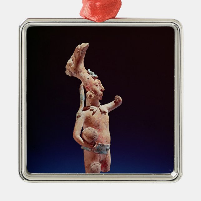 Adorno Metálico Jugador ceremonial, isla de Jaina, c.600 (Frente)