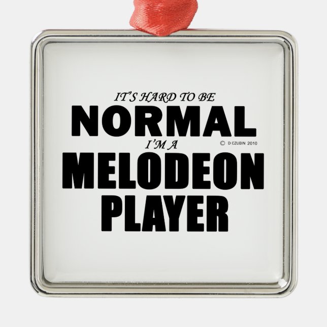Adorno Metálico Jugador de melodeón normal (Frente)
