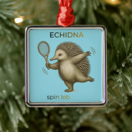 Adorno Metálico Jugador de Tenis de Fauna Australiana Adorable