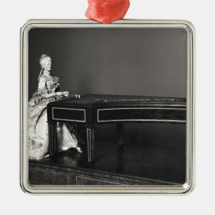Adorno Metálico Jugador del Dulcimer