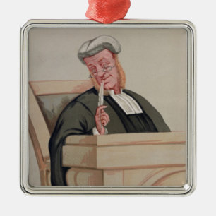 Adorno Metálico Juicio popular