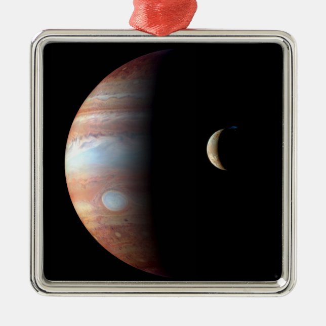Adorno Metálico Jupiter 5th Planet with Cassini Solar System (Frente)