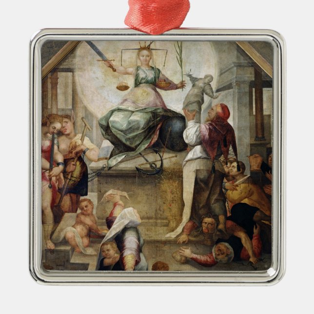 Adorno Metálico Justicia (Frente)