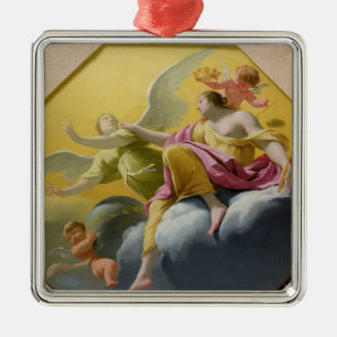 Adorno Metálico Justicia, de una serie del cardenal cuatro