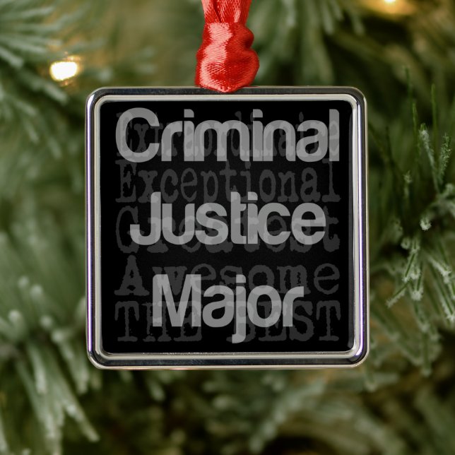 Adorno Metálico Justicia Penal Mayor Extraordinaria (Árbol)