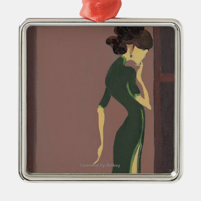 Adorno Metálico Juventud floreciente No.7 (Frente)