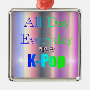 Adorno Metálico K-Pop diario