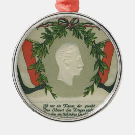 Adorno Metálico Kaiser Wilhelm II