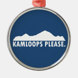Adorno Metálico Kamloops Columbia Británica Por favor