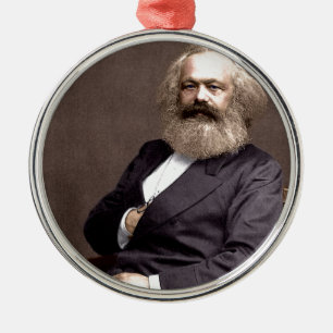 Adorno Metálico Karl Marx