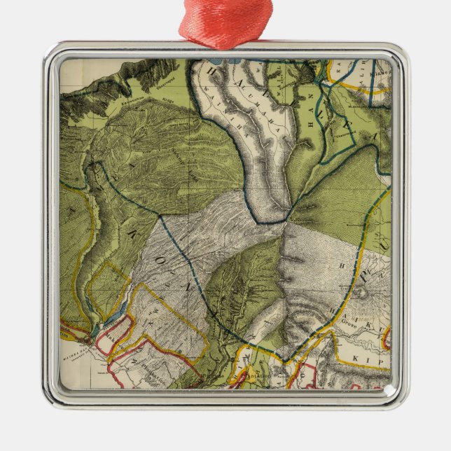 Adorno Metálico Kauai, Hawaii (Frente)