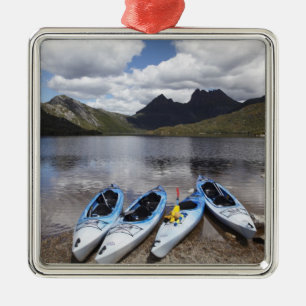 Adorno Metálico Kayaks, Cradle Mountain y Dove Lake, Cradle