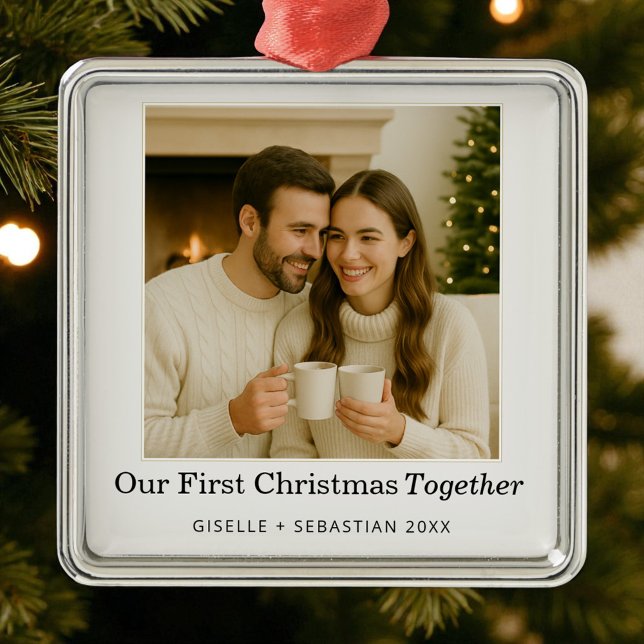 Adorno Metálico Keepsake First Christmas Together (Subido por el creador)