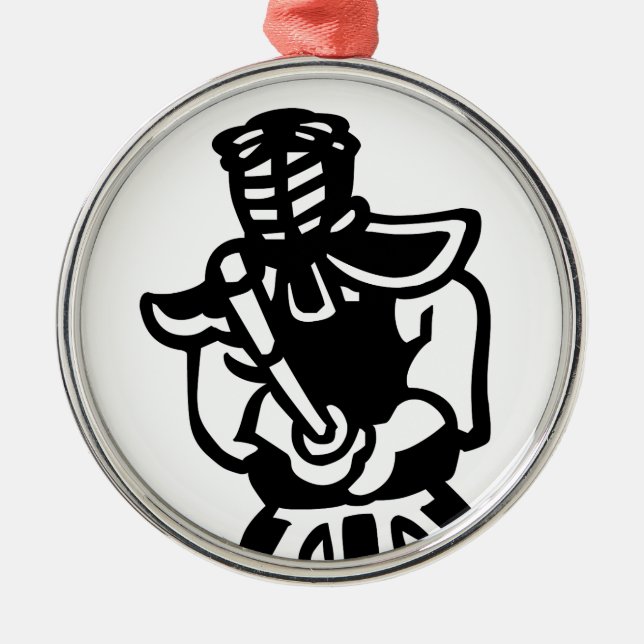 Adorno Metálico kendo (Frente)